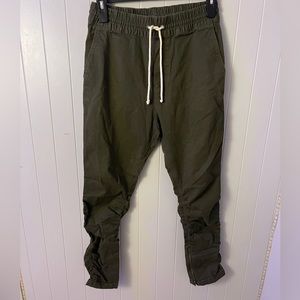 Dark Green Cargo Pants.